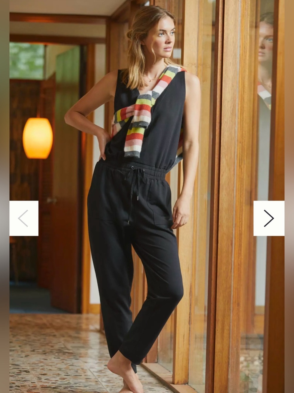 Daily Practice by Anthropologie Lounge Jumpsuit Sz Med